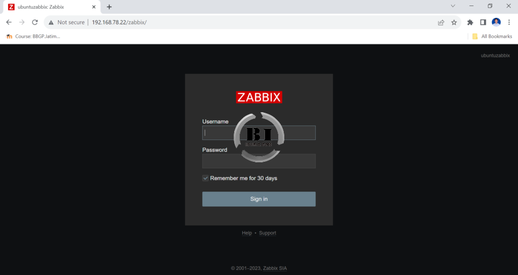 instalasi zabbix di ubuntu 20.04